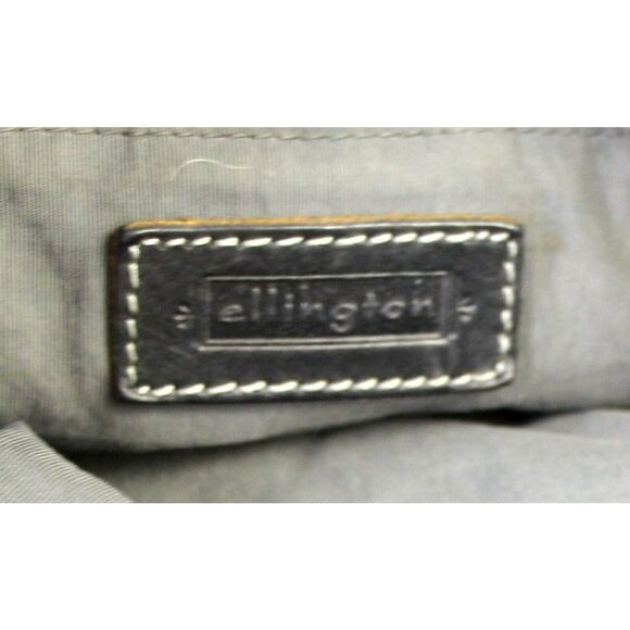 ROOMY ELLINGTON BLACK SOFT GENUINE LEATHER SUEDE SHOULDER BAG HANDBAG HOBO TOTE - Picture 10 of 10